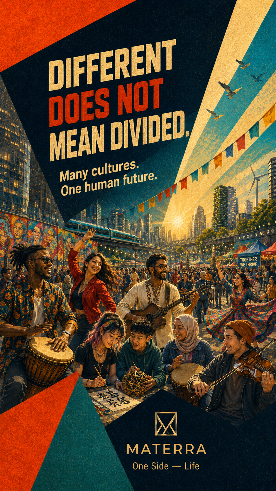 Different does not mean divided