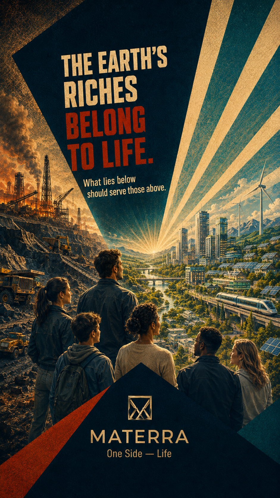 The Earth's riches belong to life