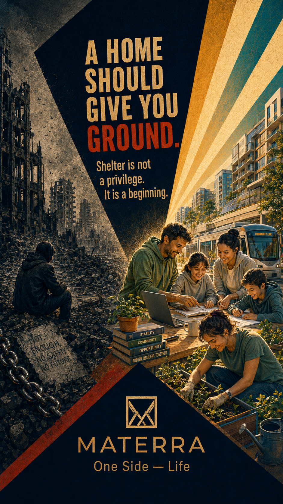 A home should give you ground